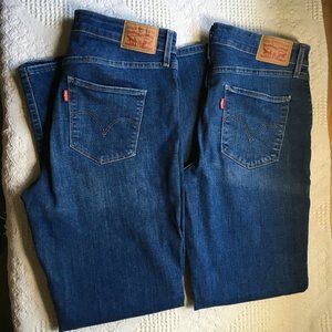Levis Classic Mid-Rise Skinny Size 12